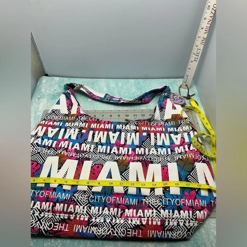 ROBIN RUTH Colorful Miami Print Women's‎ Bag